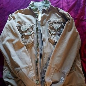 Company 81 Vintage Army jacket 2XL But fits like a Slim XL Tall